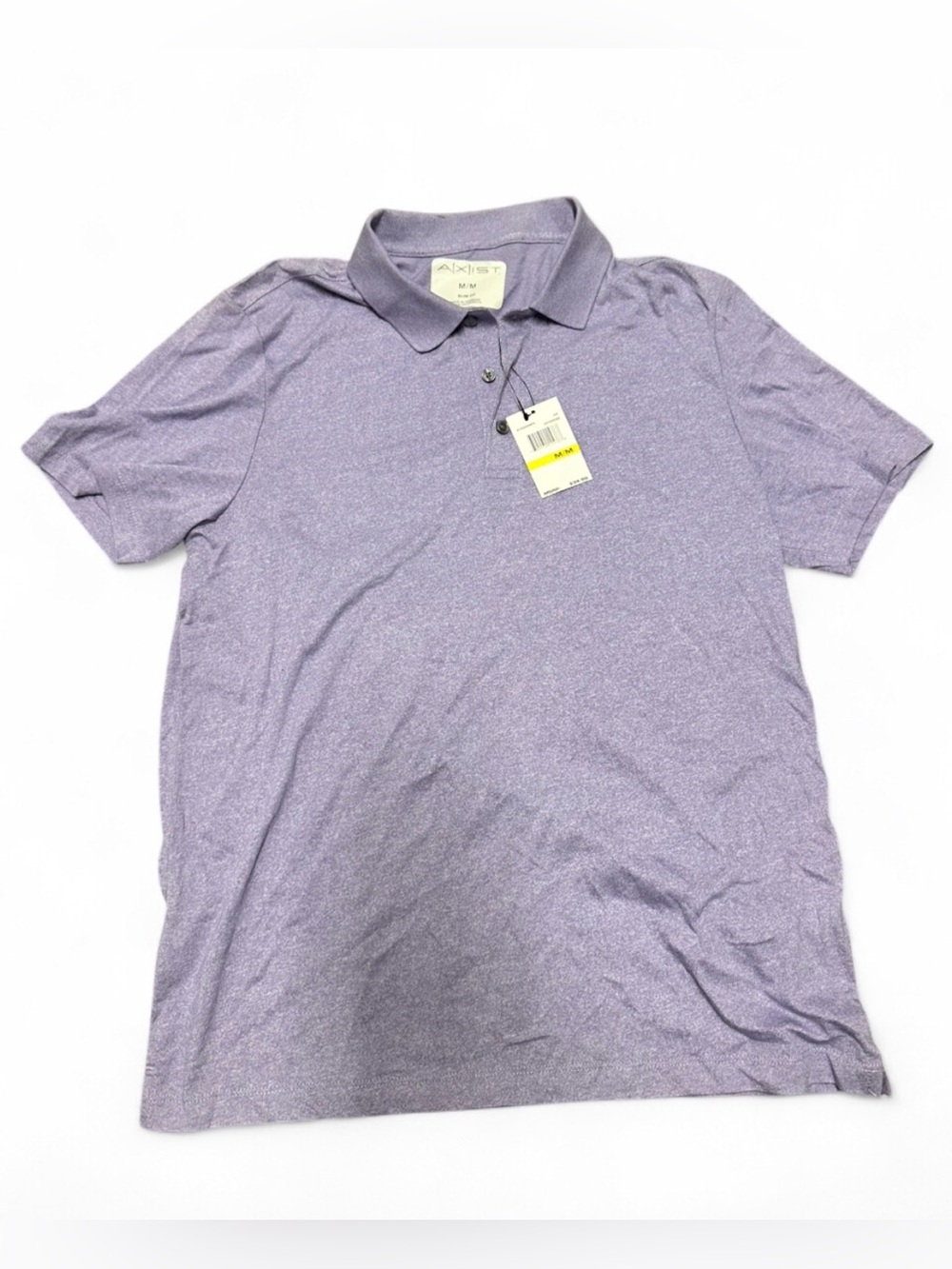 Axist Men’s Heather Lavender Polo Shirt